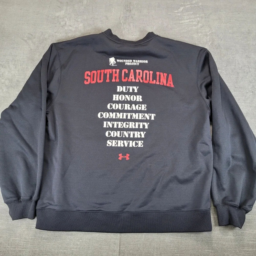 Under Armour Wounded Warrior Project South Carolina Gamecocks Sweatshirt Mens LG